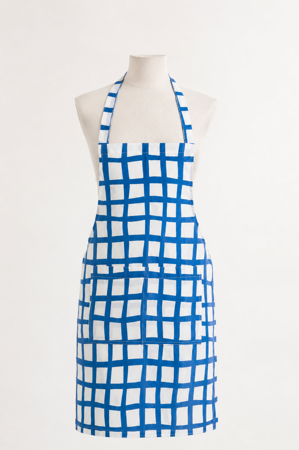 Blue Print Apron