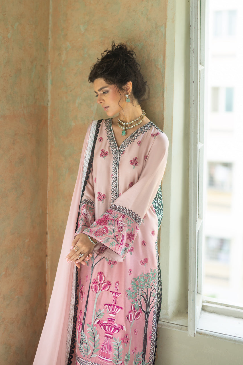 Blush Serenade Long Shirt