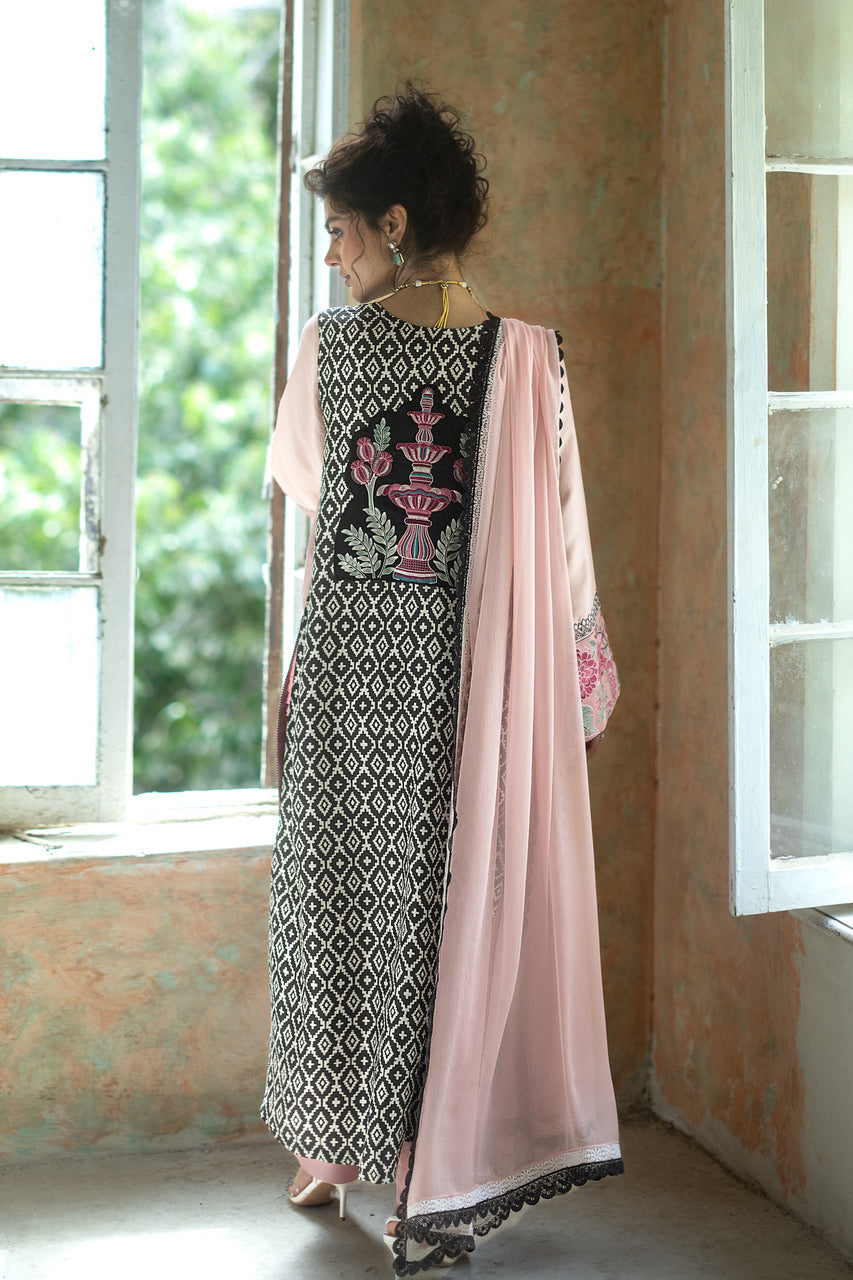 Blush Serenade Long Shirt - RTD