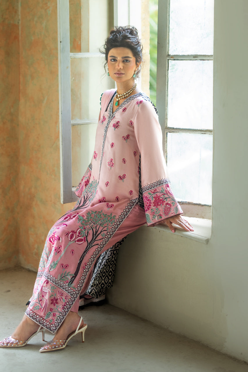 Blush Serenade Long Shirt - RTD