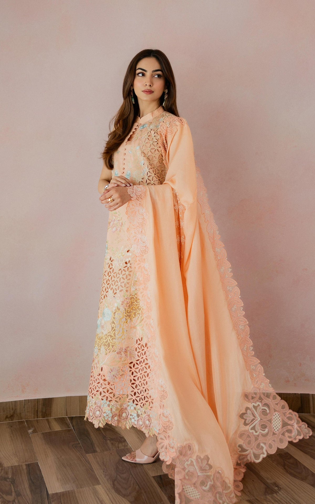 Botanical Bond VUL26-05 | 3pcs Embroidered Unstitched Summer