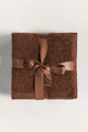 Brunette Combed Towel 4Pcs Set