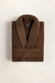 Brunette Combed Bathrobe