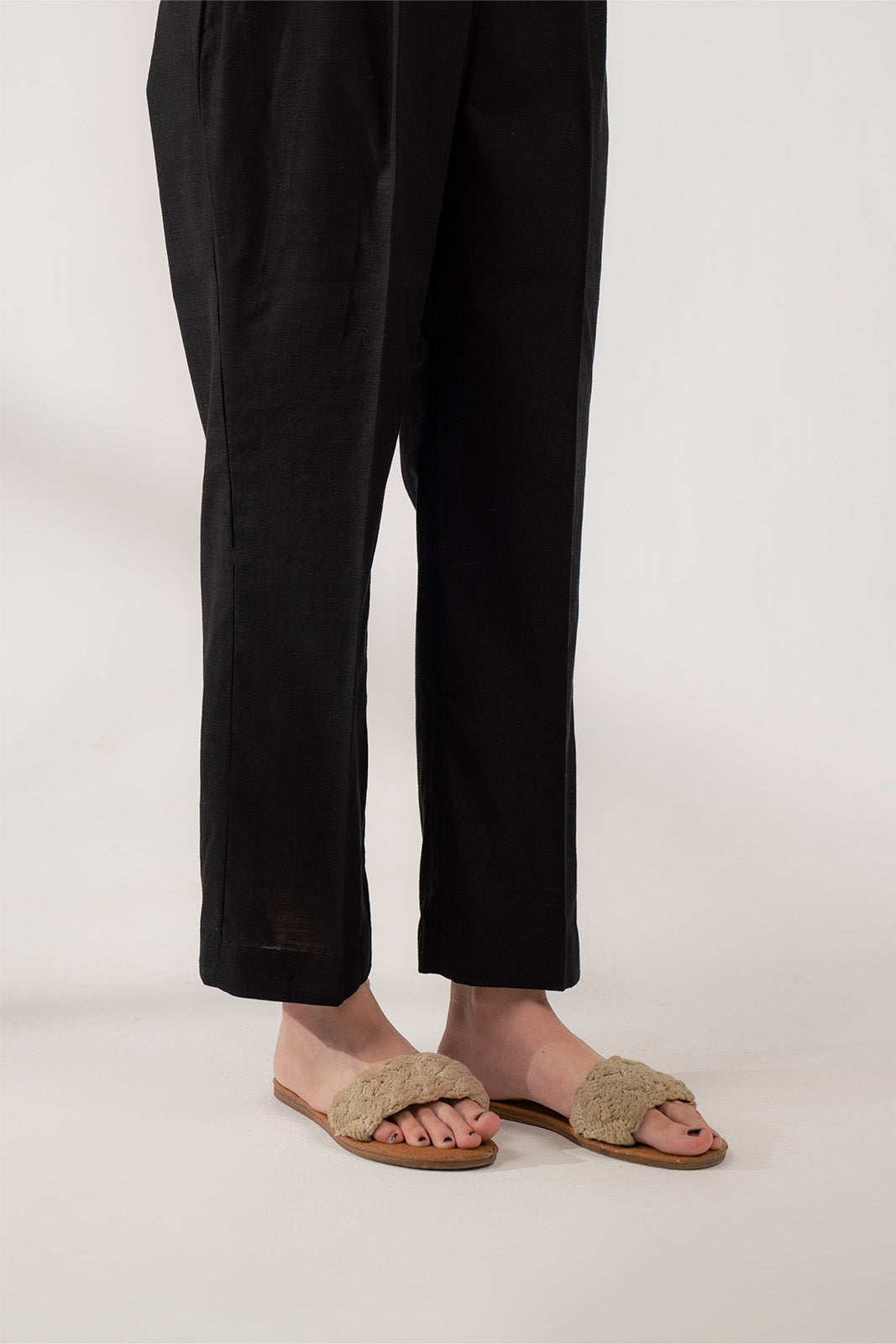 1 Piece Slub Khaddar Solid Bottoms (CA0037)