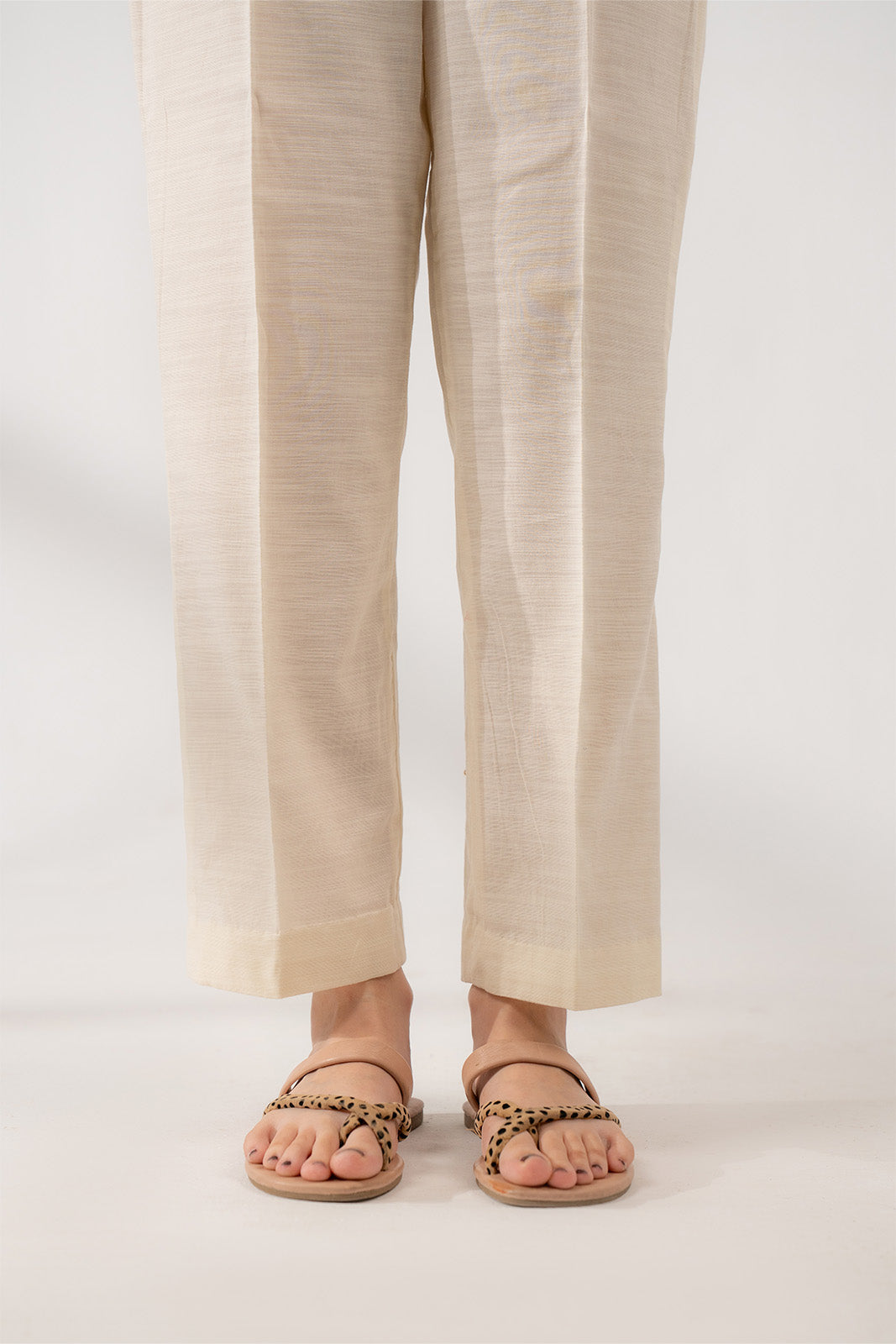 1 Piece Slub Khaddar Solid Bottoms (CA0038)