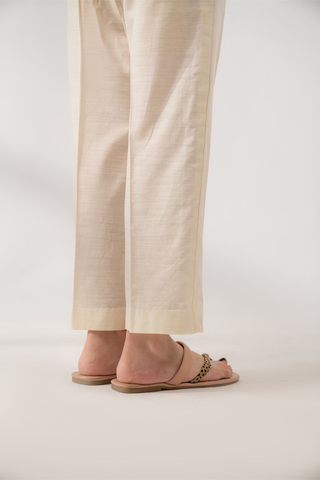 1 Piece Slub Khaddar Solid Bottoms (CA0038)