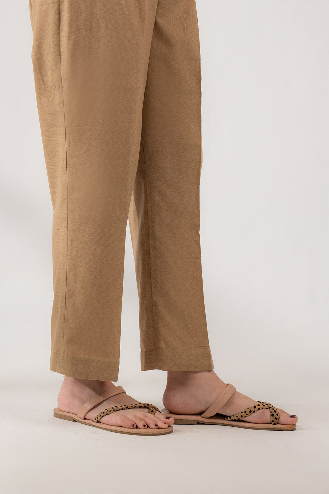 1 Piece Slub Khaddar Solid Bottoms (CA0039)