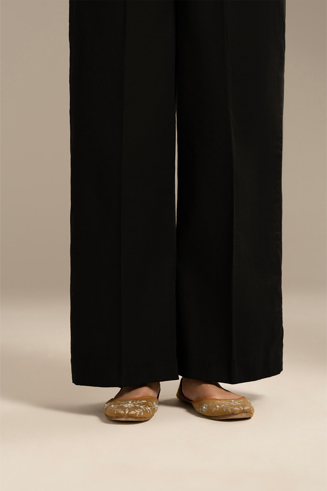 1 Piece Slub Khaddar Solid Bottoms (CA0043)