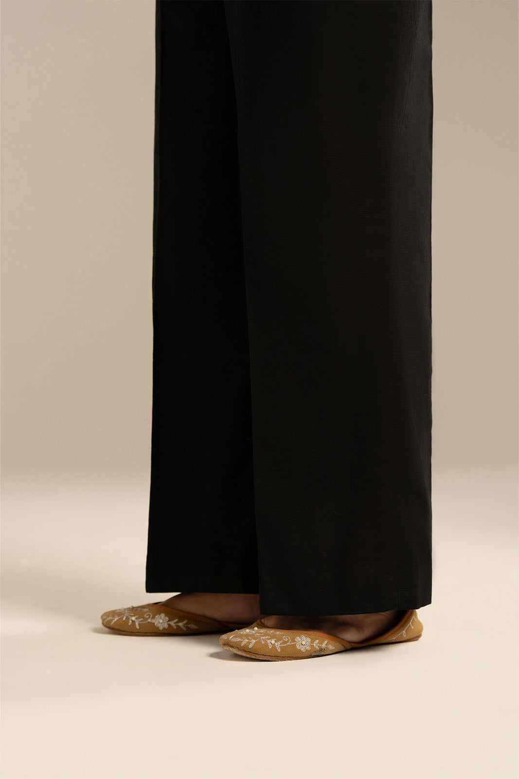 1 Piece Slub Khaddar Solid Bottoms (CA0043)