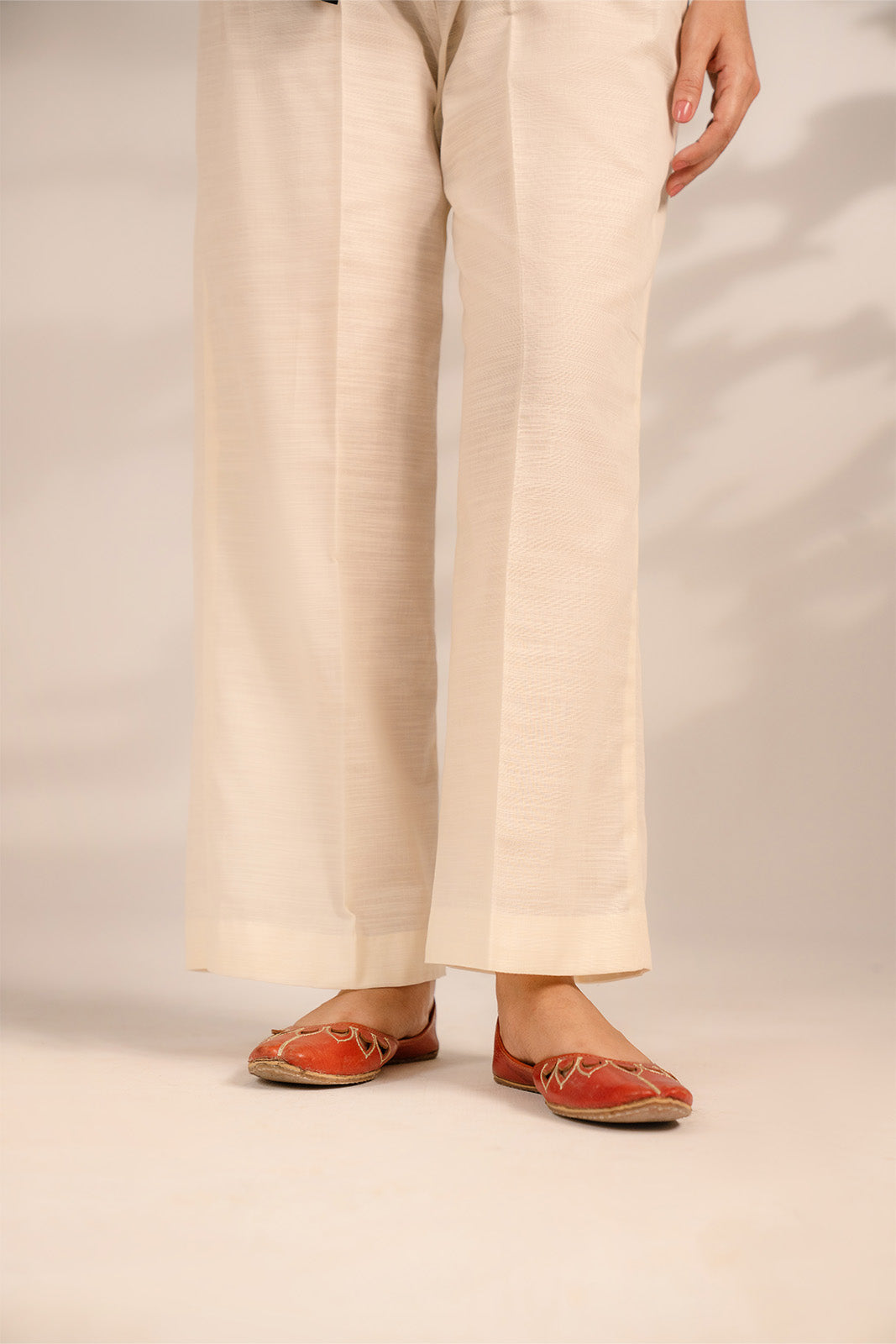 1 Piece Slub Khaddar Solid Bottoms (CA0045)