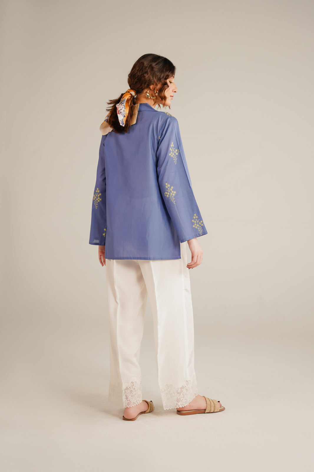1 Piece Lawn Embroidered Shirt (CF0153)