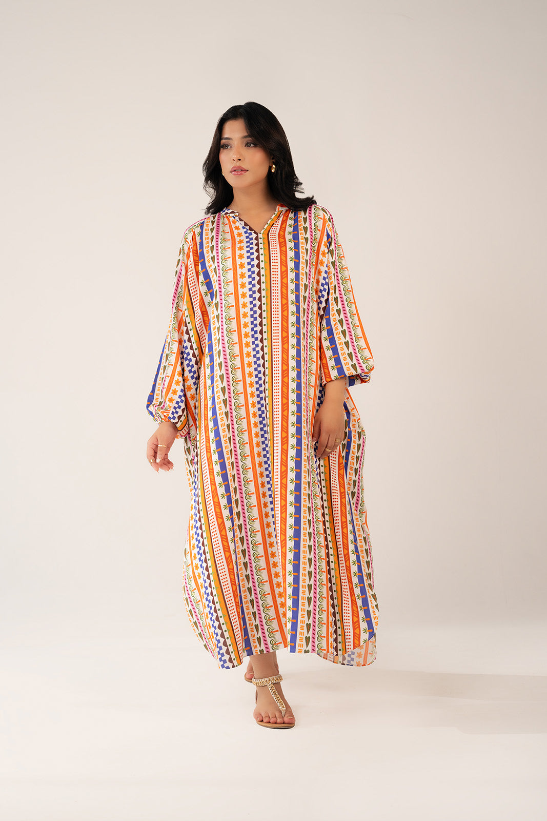 1 Piece Linen Printed Printed Shirts (CF0176)