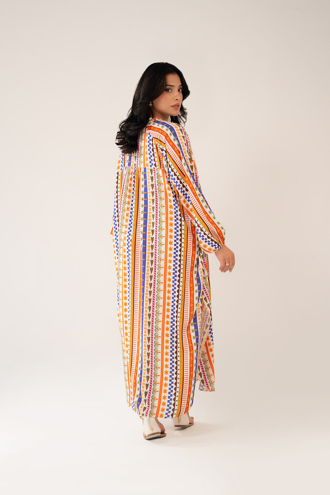 1 Piece Linen Printed Printed Shirts (CF0176)