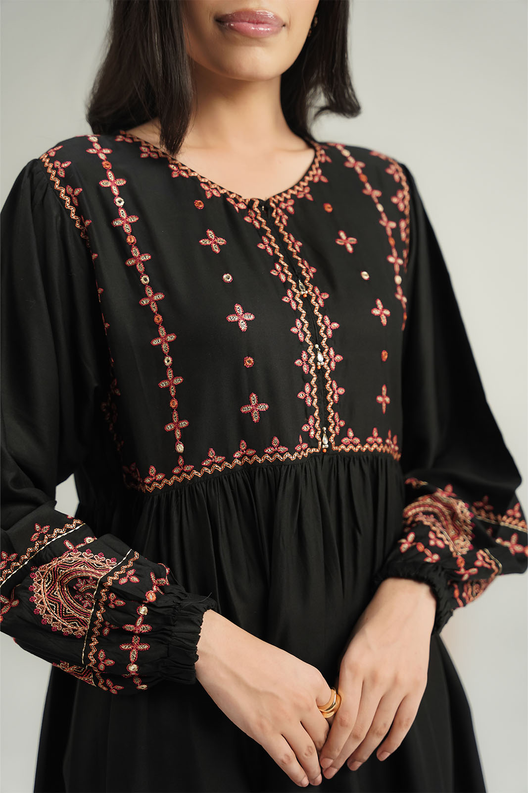 1 Piece Lawn Embroidered Top (CF0223)