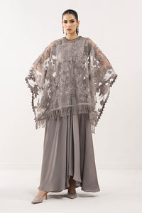 Embroidered Net Fabric (1Pc)