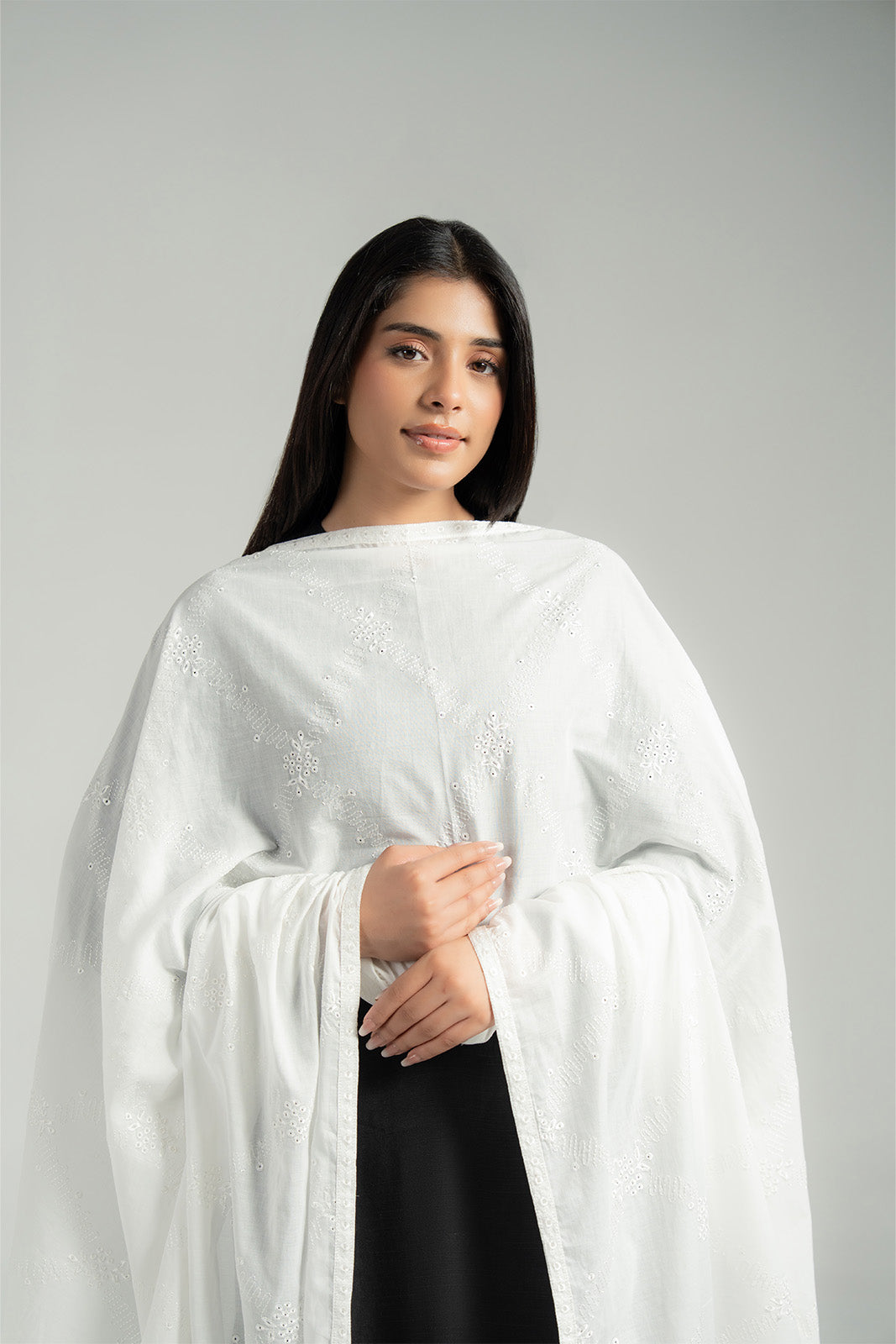 1 Piece Lawn Embroidered Shawl (CH0070)