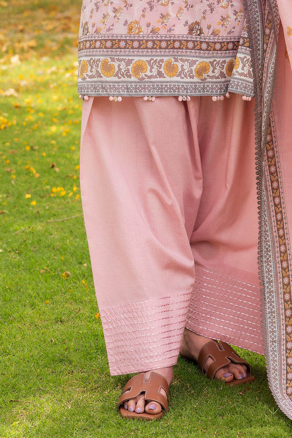 3 Piece Printed Suit