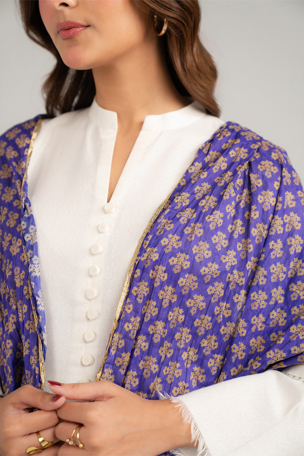 1 Piece Printed Lawn Printed Dupattas/Stoles (CO0019)