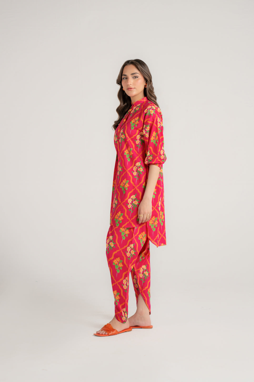 2 Piece Lawn Solid Suit (CP0134)