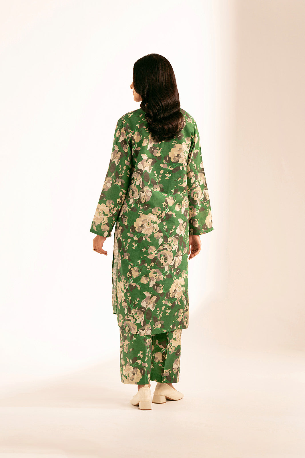 2 Piece Printed Slub Khaddar Printed Shirt (CP0220)