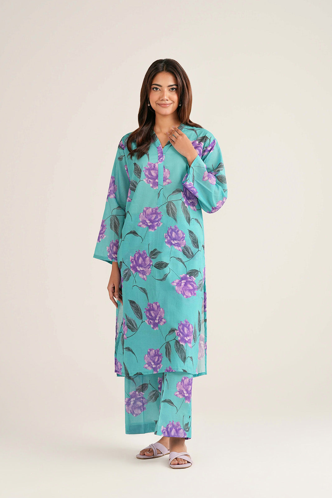 2 Piece Printed Lawn Printed Suit (CP0353)