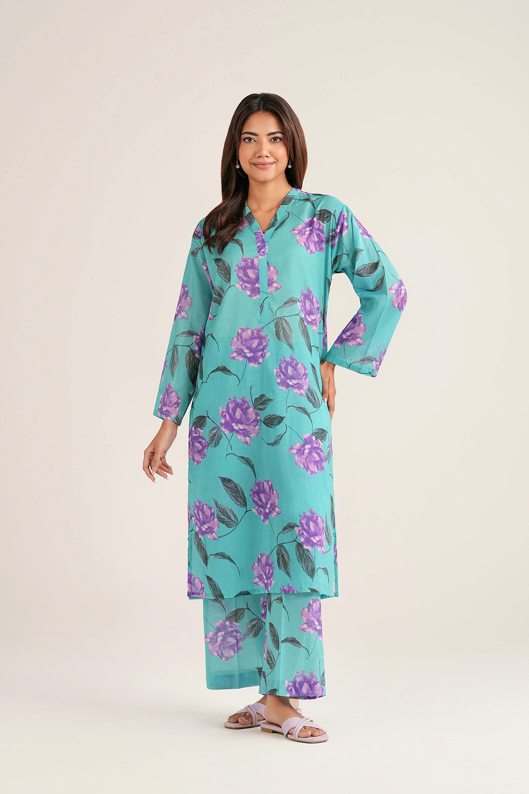 2 Piece Printed Lawn Printed Suit (CP0353)