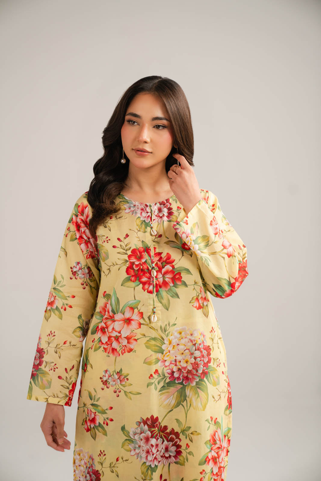 2 Piece Printed Lawn Printed Suit (CP0354)
