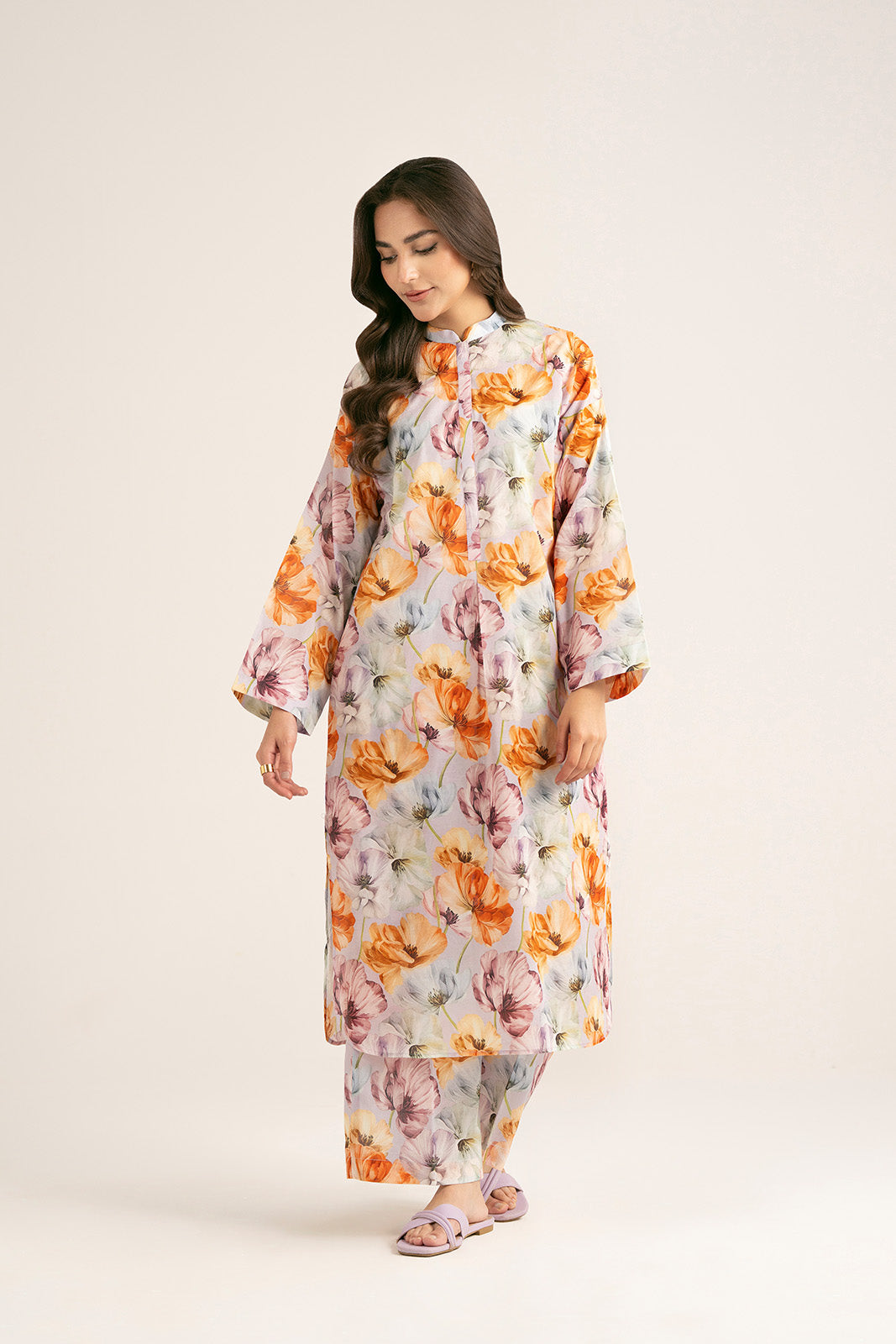 2 Piece Printed Lawn Printed Suit (CP0357)