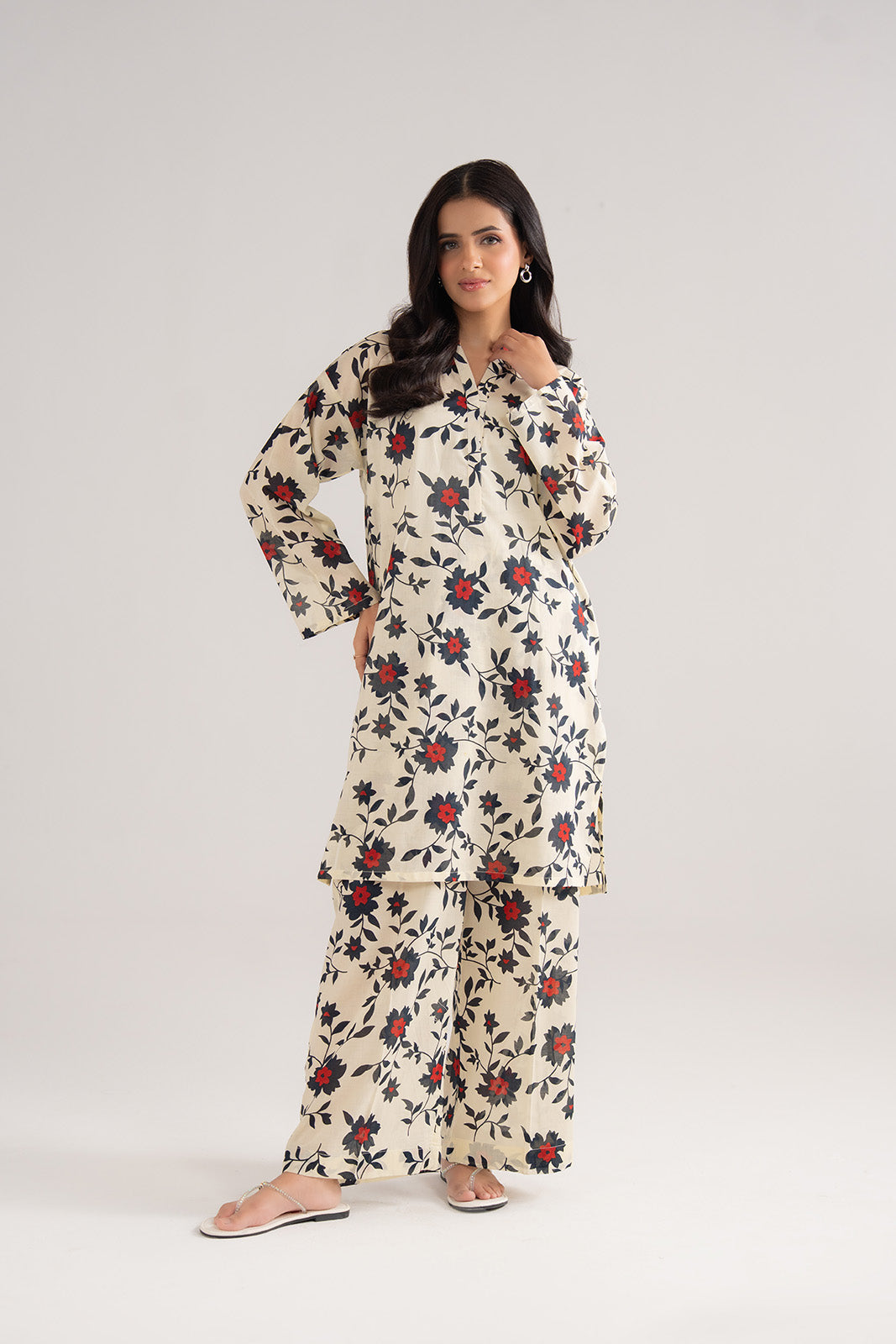 2 Piece Printed Lawn Printed Suit (CP0369)