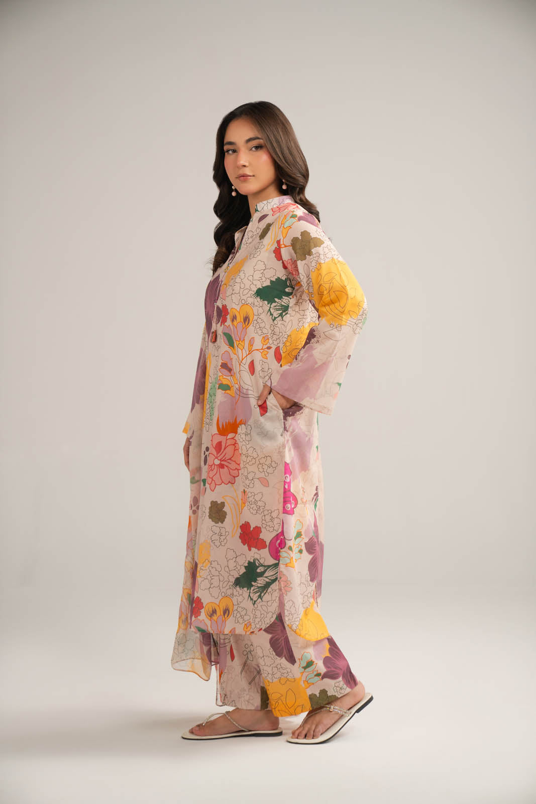 3 Piece Printed Lawn Printed Suit (CP0379)