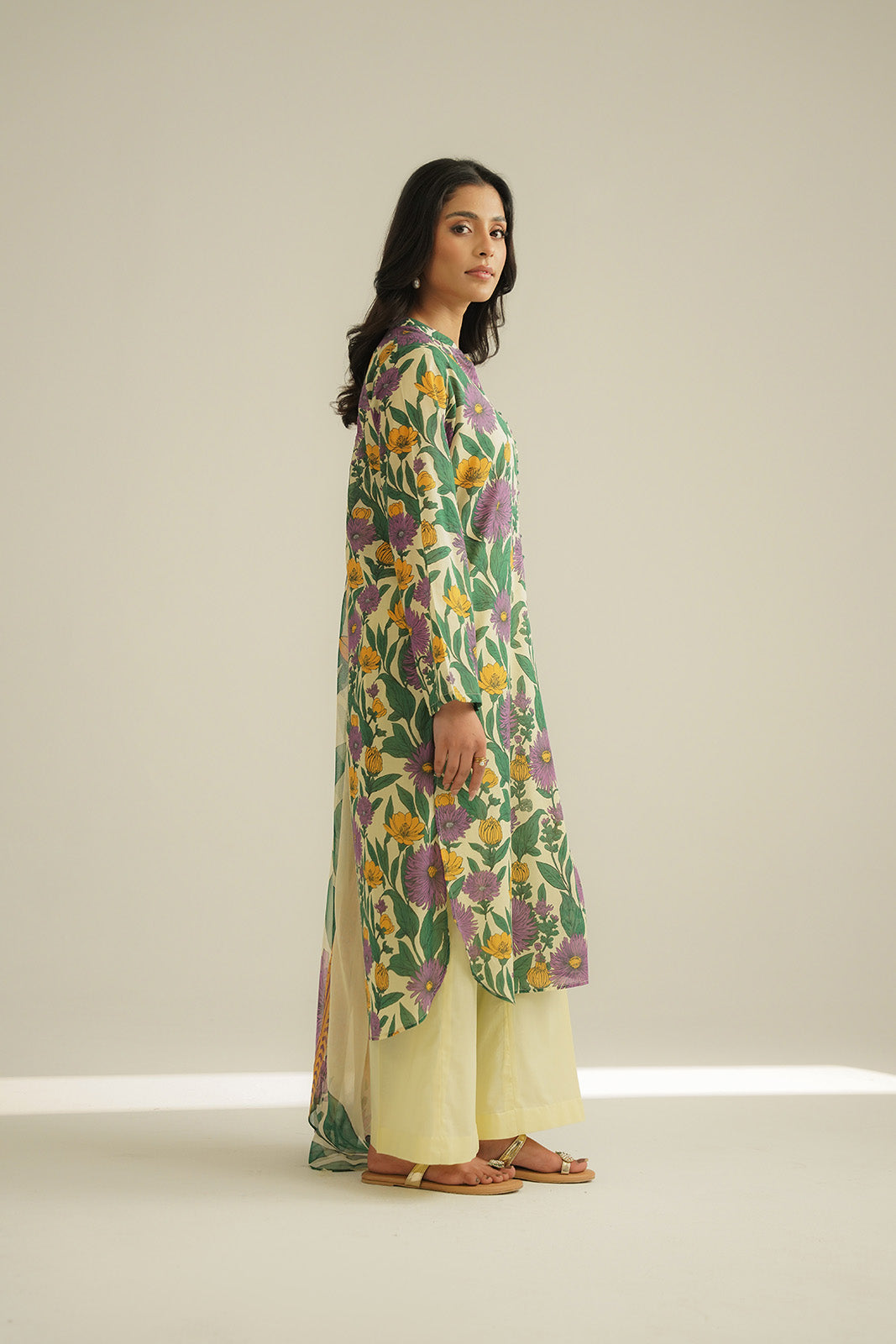 3 Piece Printed Lawn Printed Suit (CP0386)