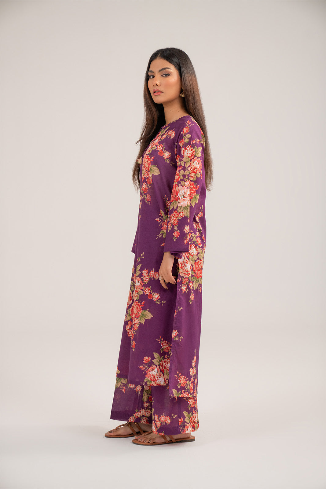 2 Piece Printed Lawn Printed Suit (CP0388)