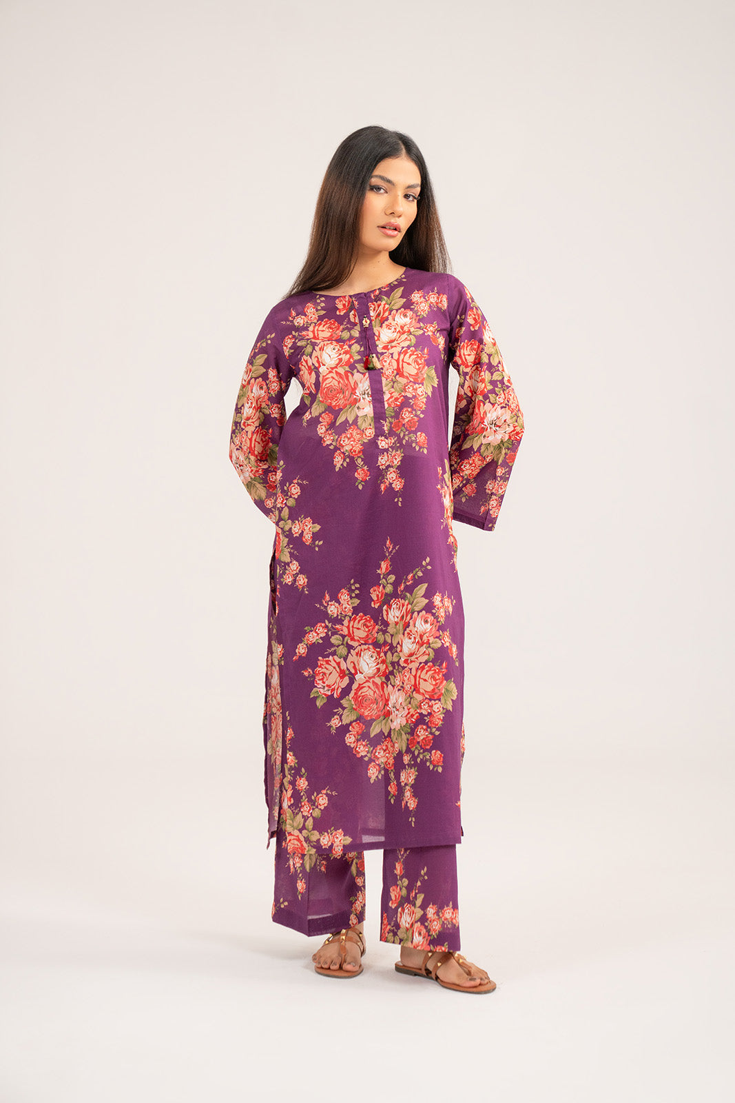 2 Piece Printed Lawn Printed Suit (CP0388)