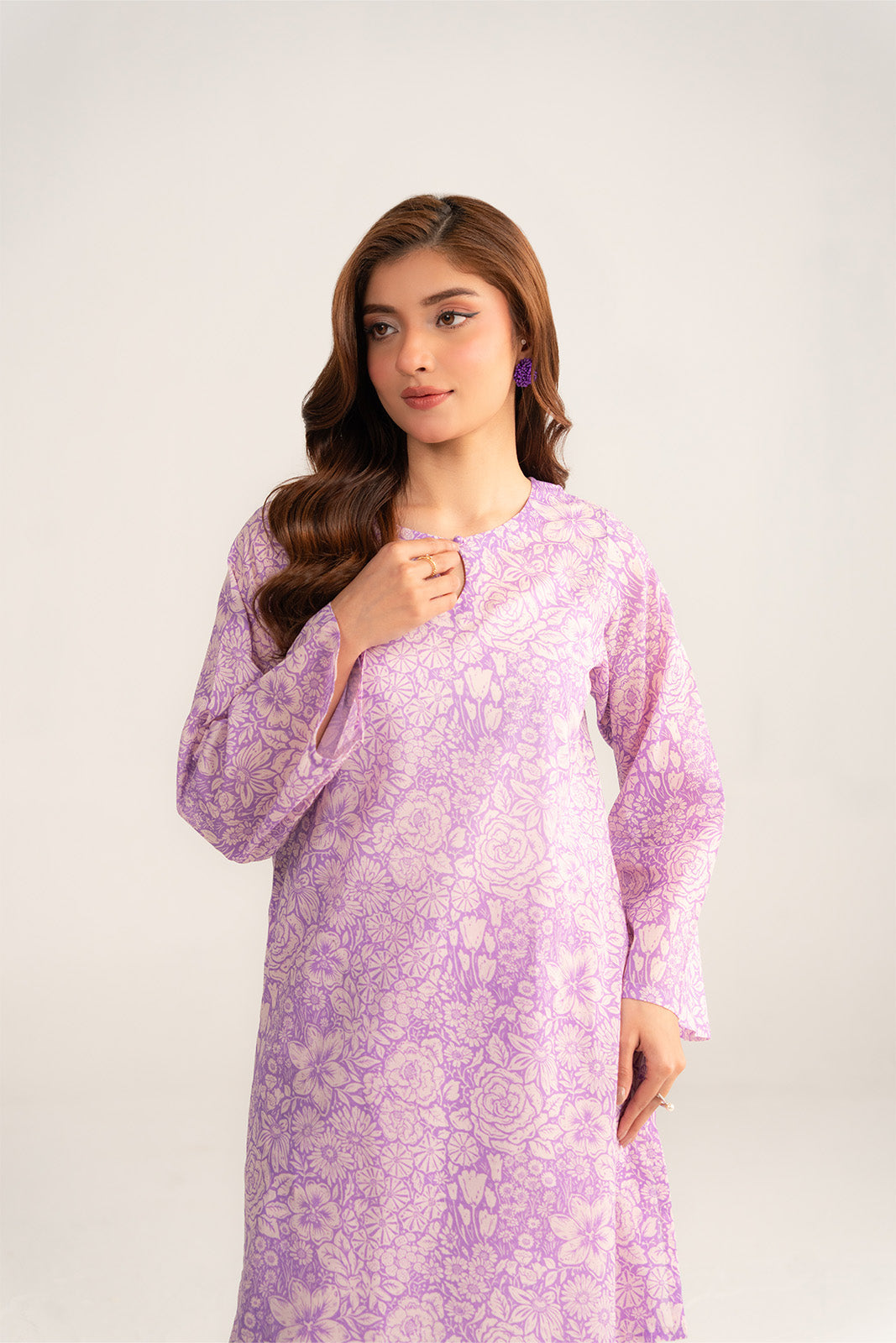 2 Piece Printed Lawn Printed Suit (CP0389)