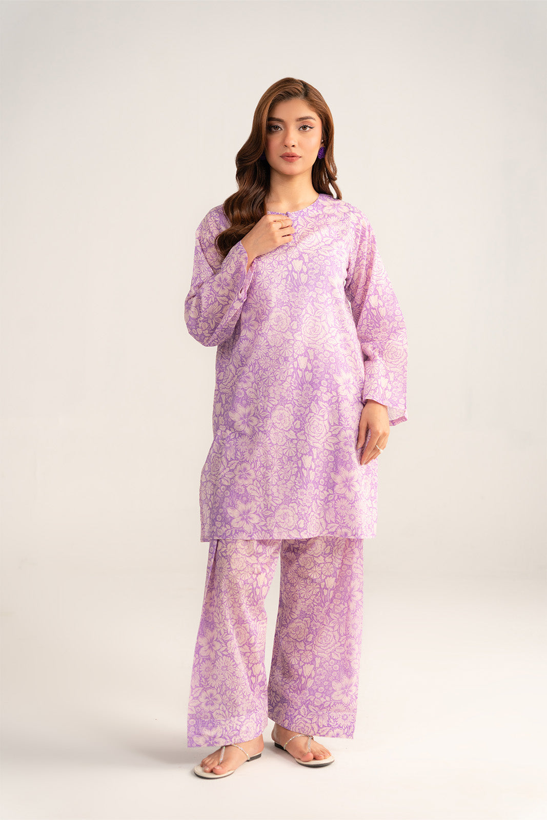 2 Piece Printed Lawn Printed Suit (CP0389)