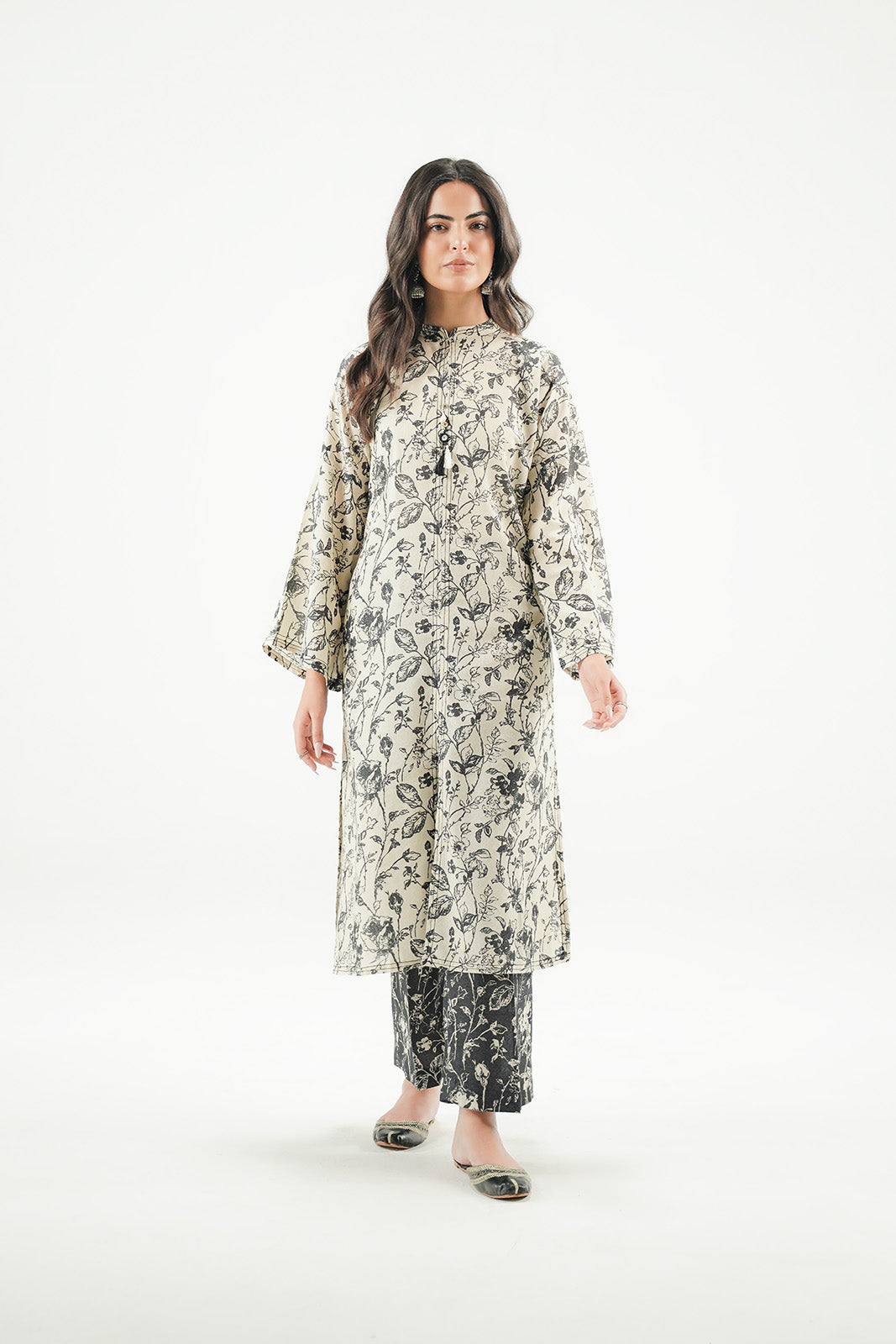 2 Piece Printed Lawn Karandi Printed Suit (CP0535)