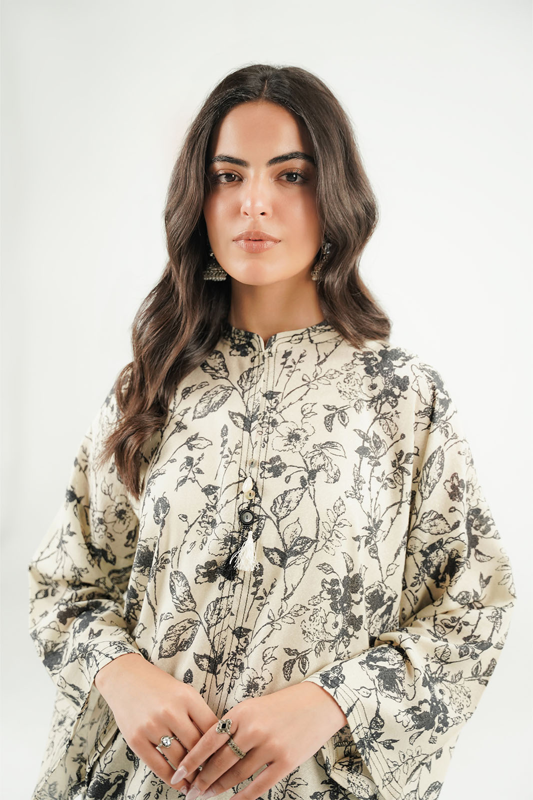 2 Piece Printed Lawn Karandi Printed Suit (CP0535)