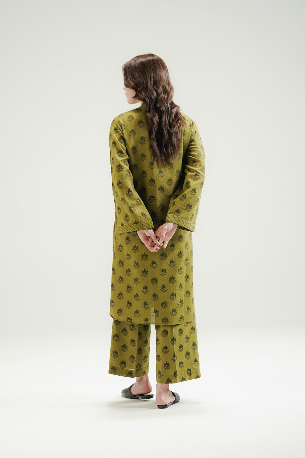 2 Piece Printed Slub Khaddar Printed Suit (CP0563)