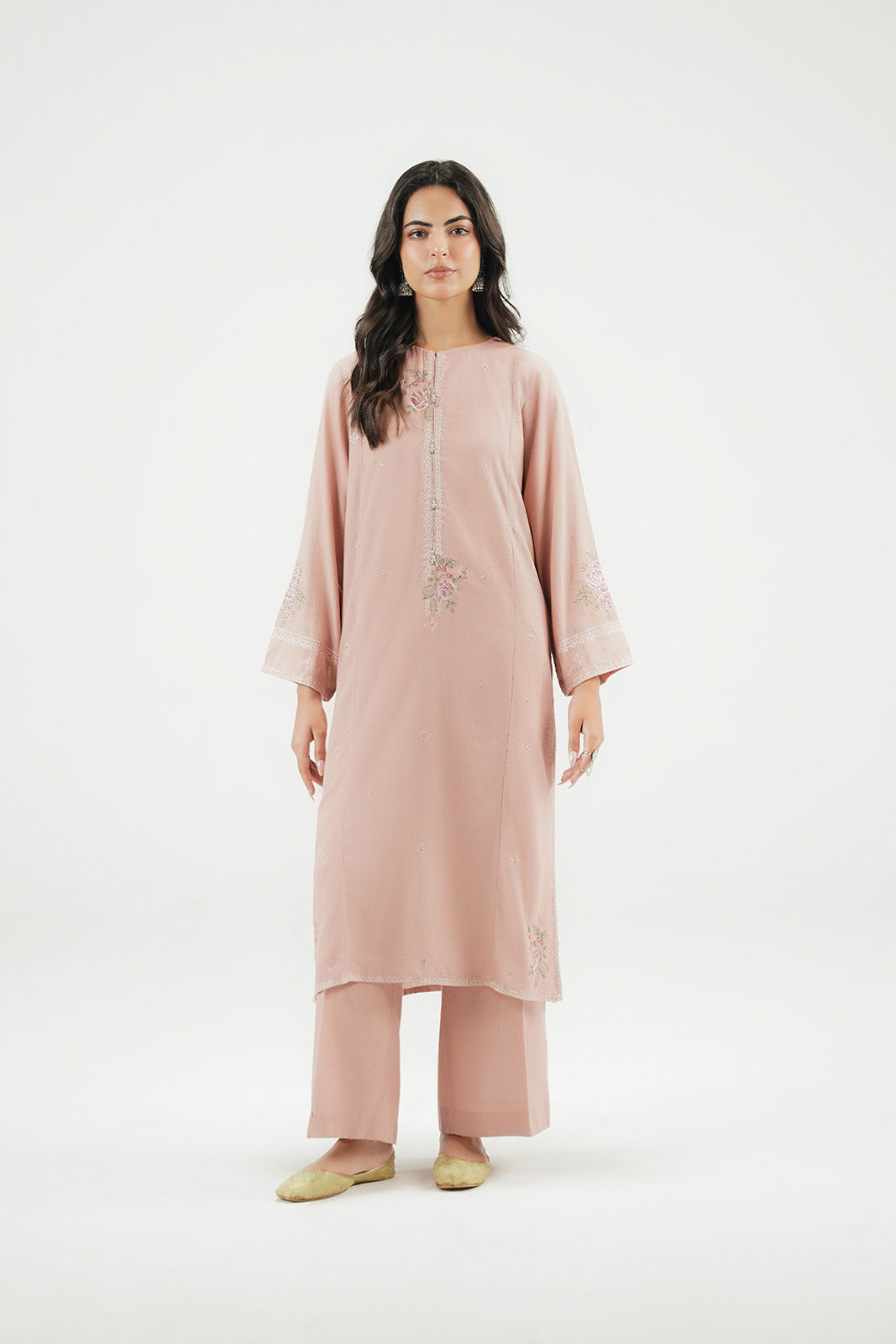 2 Piece Lawn Karandi Embroidered Suit (CP0601)