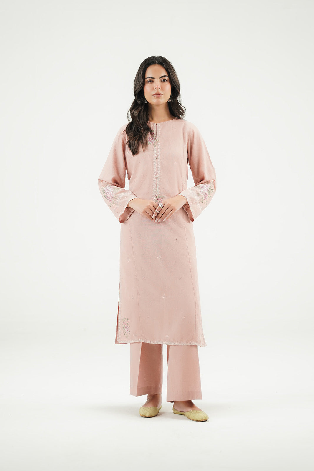 2 Piece Lawn Karandi Embroidered Suit (CP0601)