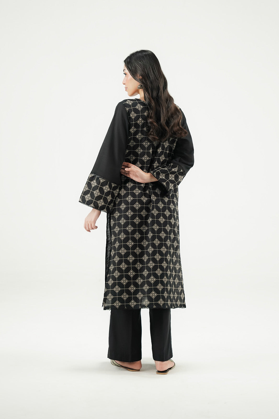 2 Piece Slub Khaddar Embroidered Suit (CP0605)