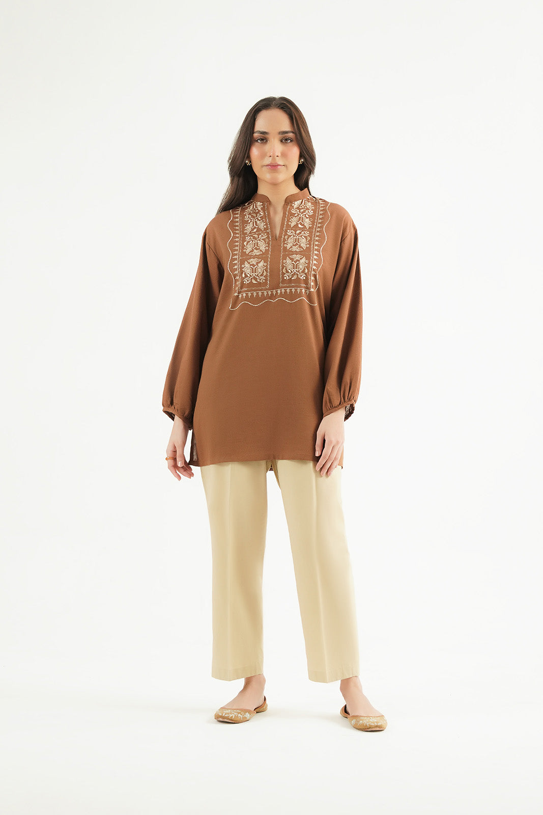 1 Piece Lawn Karandi Embroidered Suit (CP0618)