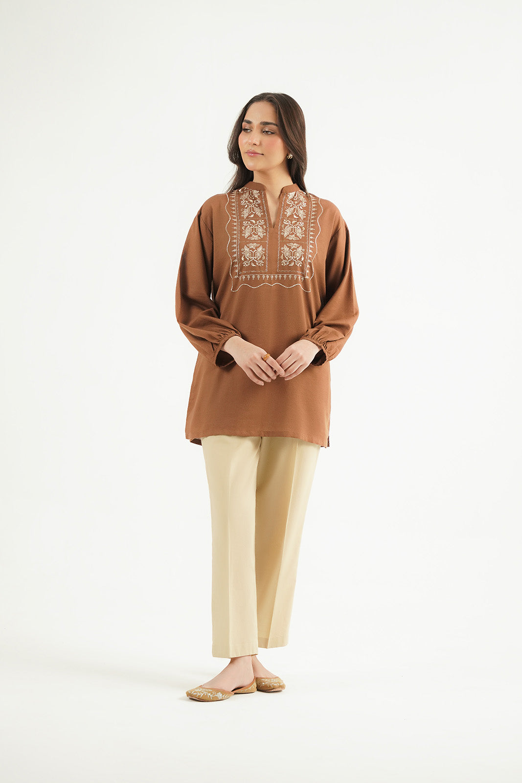 1 Piece Lawn Karandi Embroidered Suit (CP0618)