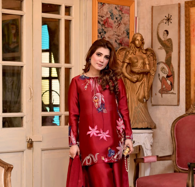 Berry Red by Alizay Saad