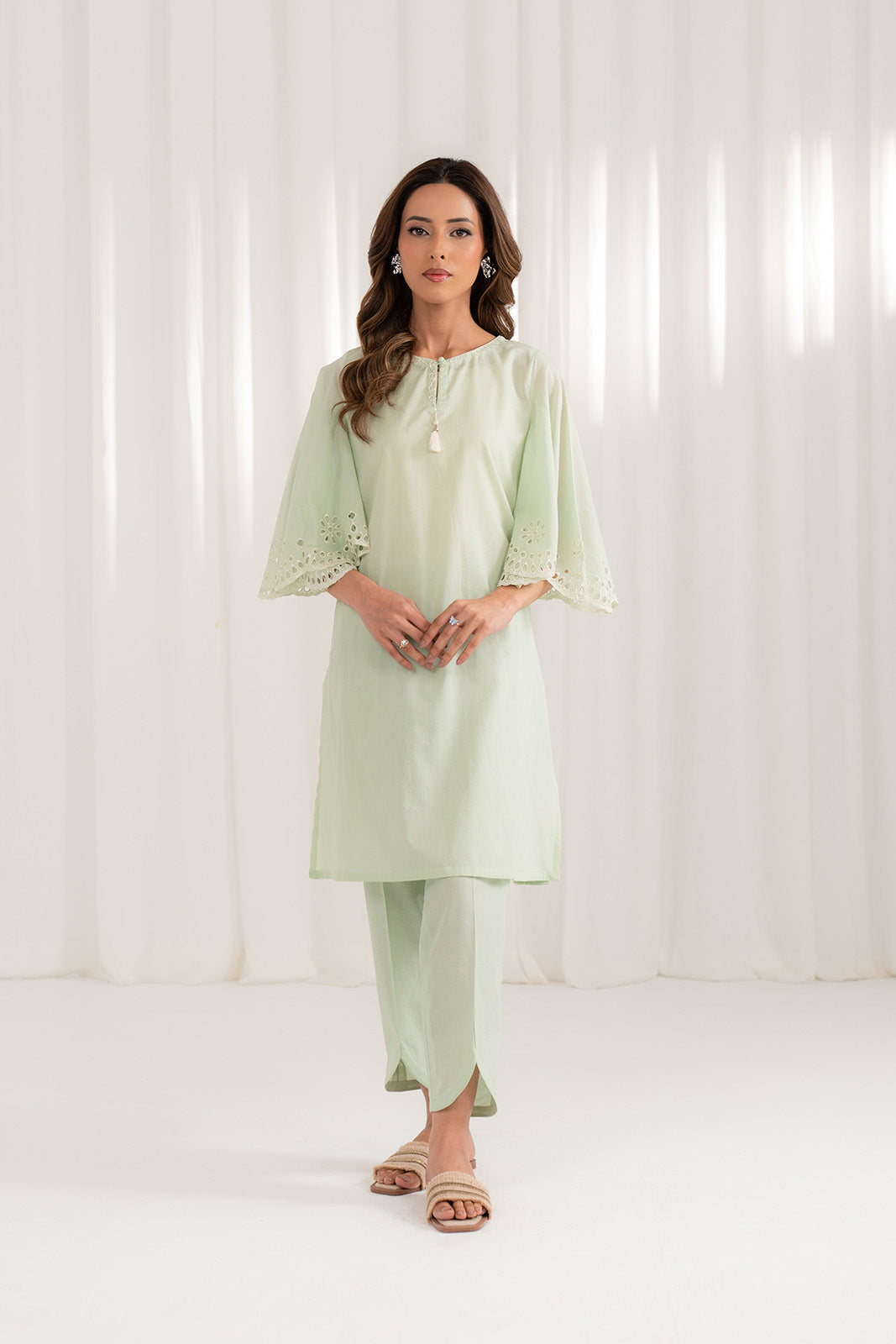 2 Piece Lawn Embroidered Shirt (CS0095)