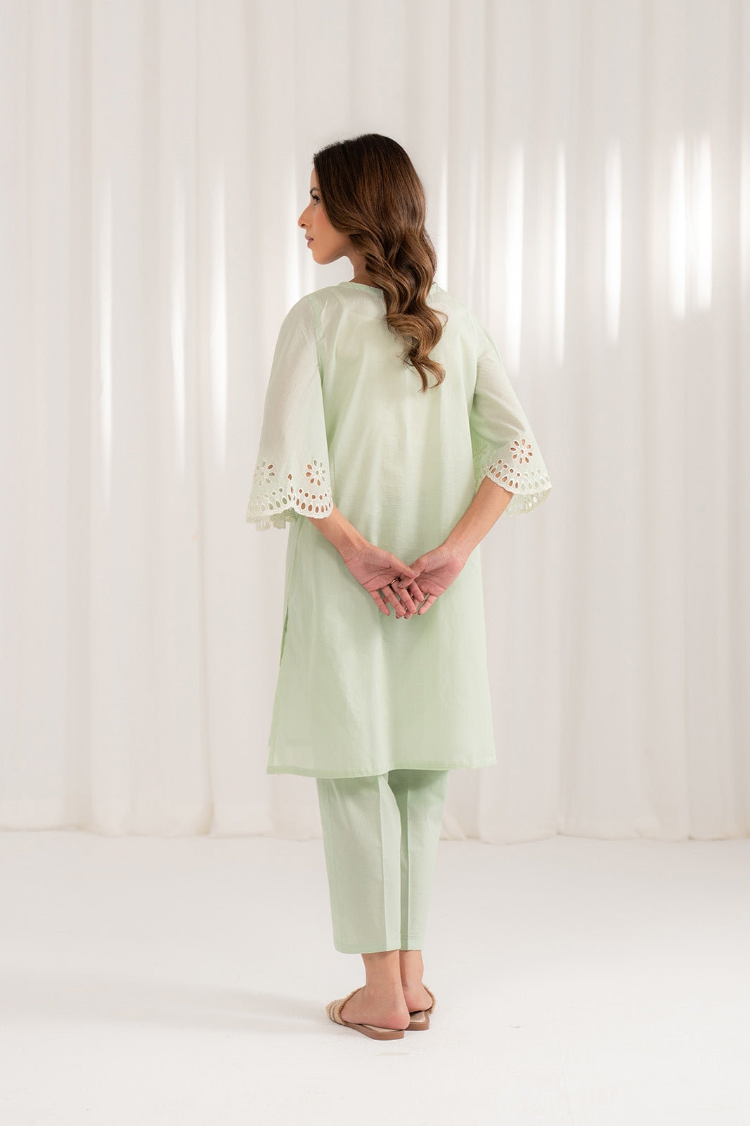 2 Piece Lawn Embroidered Shirt (CS0095)