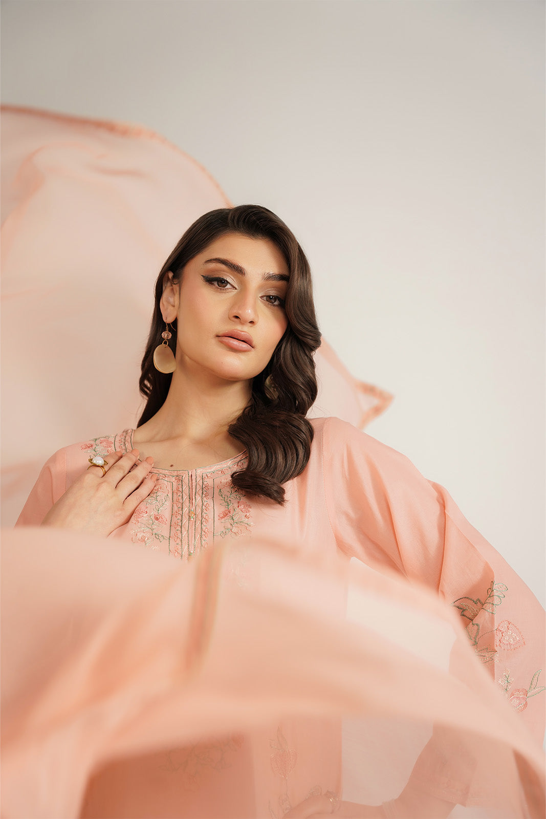 3 Piece Lawn Embroidered Suit (CS0441)