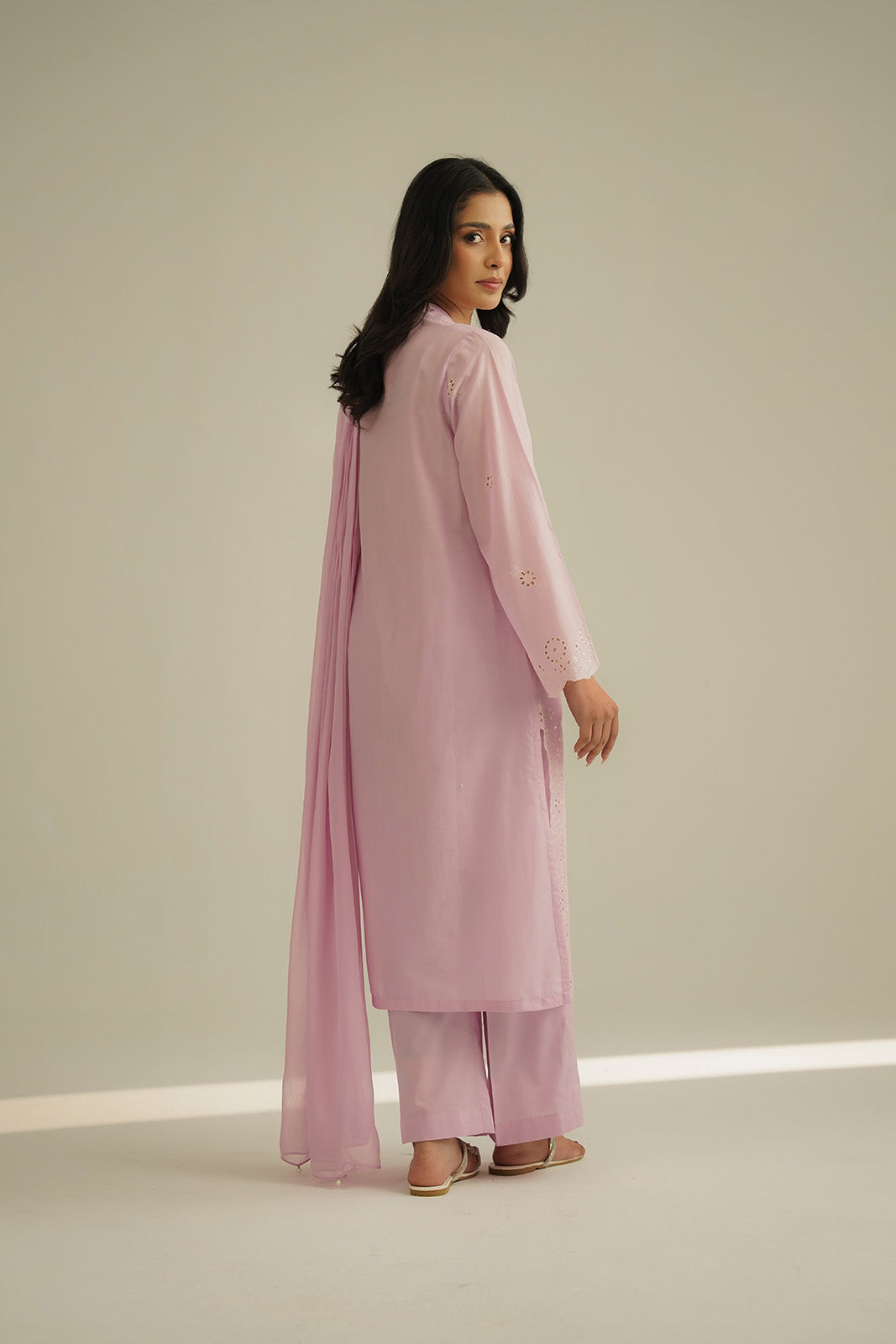 3 Piece Lawn Embroidered Suit (CS0455)