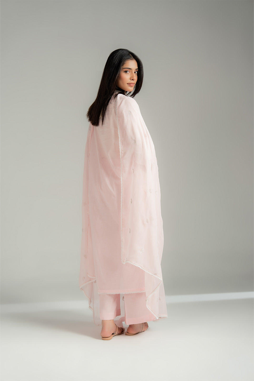3 Piece Lawn Embroidered Suit (CS0525)