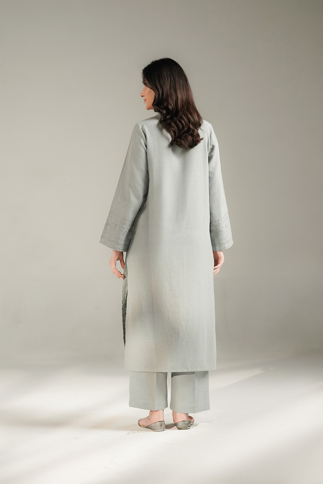2 Piece Cotton Karandi Embroidered Suit (CS0709)